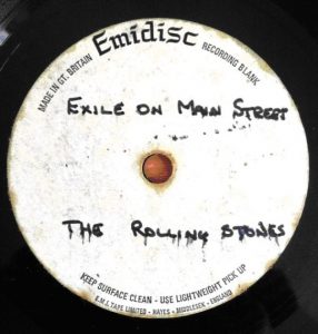 Rolling Stones Acetate